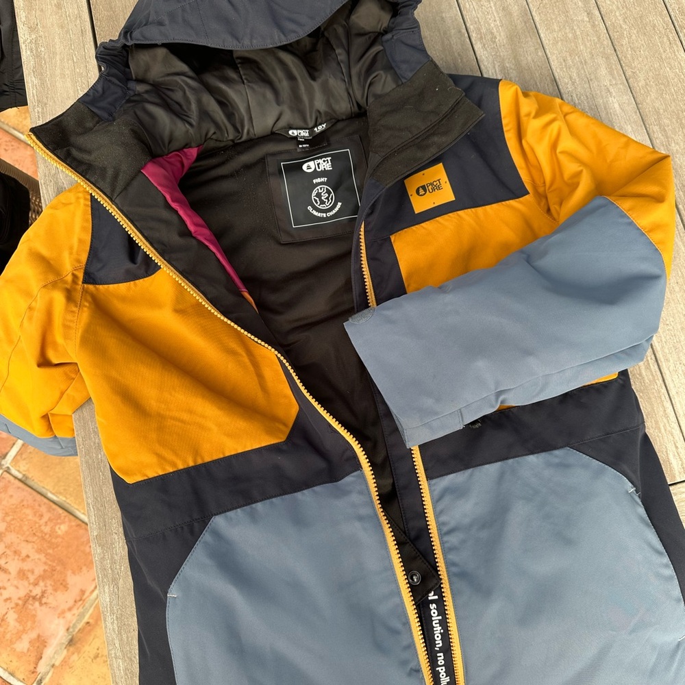 Picture Organic Ski Colorblock Jacket and Bib Set